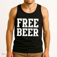 Free Beer Logo Tank Top thumb 3
