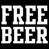 Free Beer Logo Tank Top thumb 6