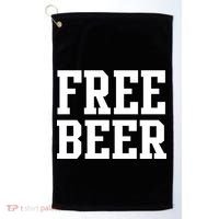 Free Beer Logo Golf Towel thumb 0