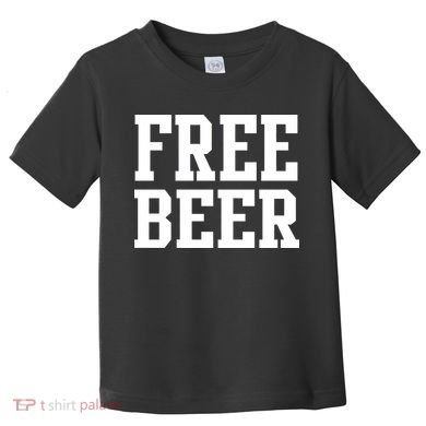 Free Beer Logo Toddler T-Shirt
