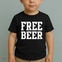 Free Beer Logo Toddler T-Shirt thumb 2