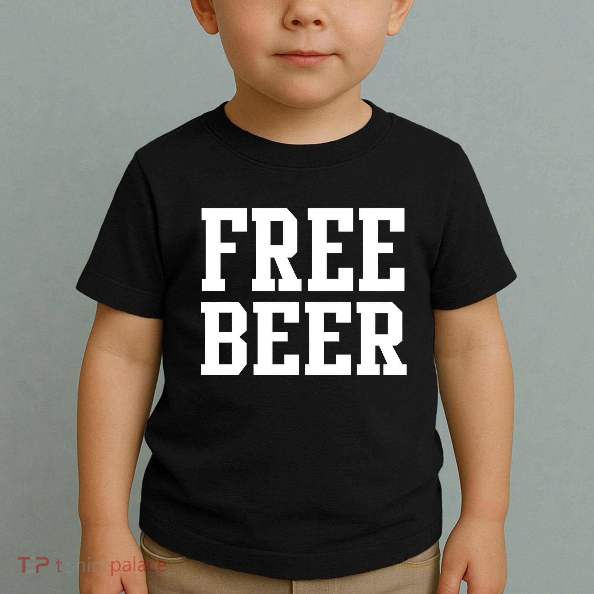 Free Beer Logo Toddler T-Shirt