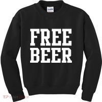 Free Beer Logo Kids Sweatshirt thumb 0