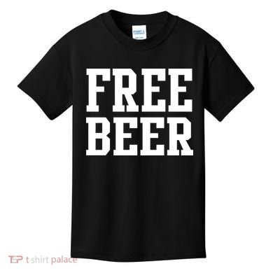 Free Beer Logo Kids T-Shirt