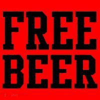 Free Beer Logo Santa Hat thumb 1