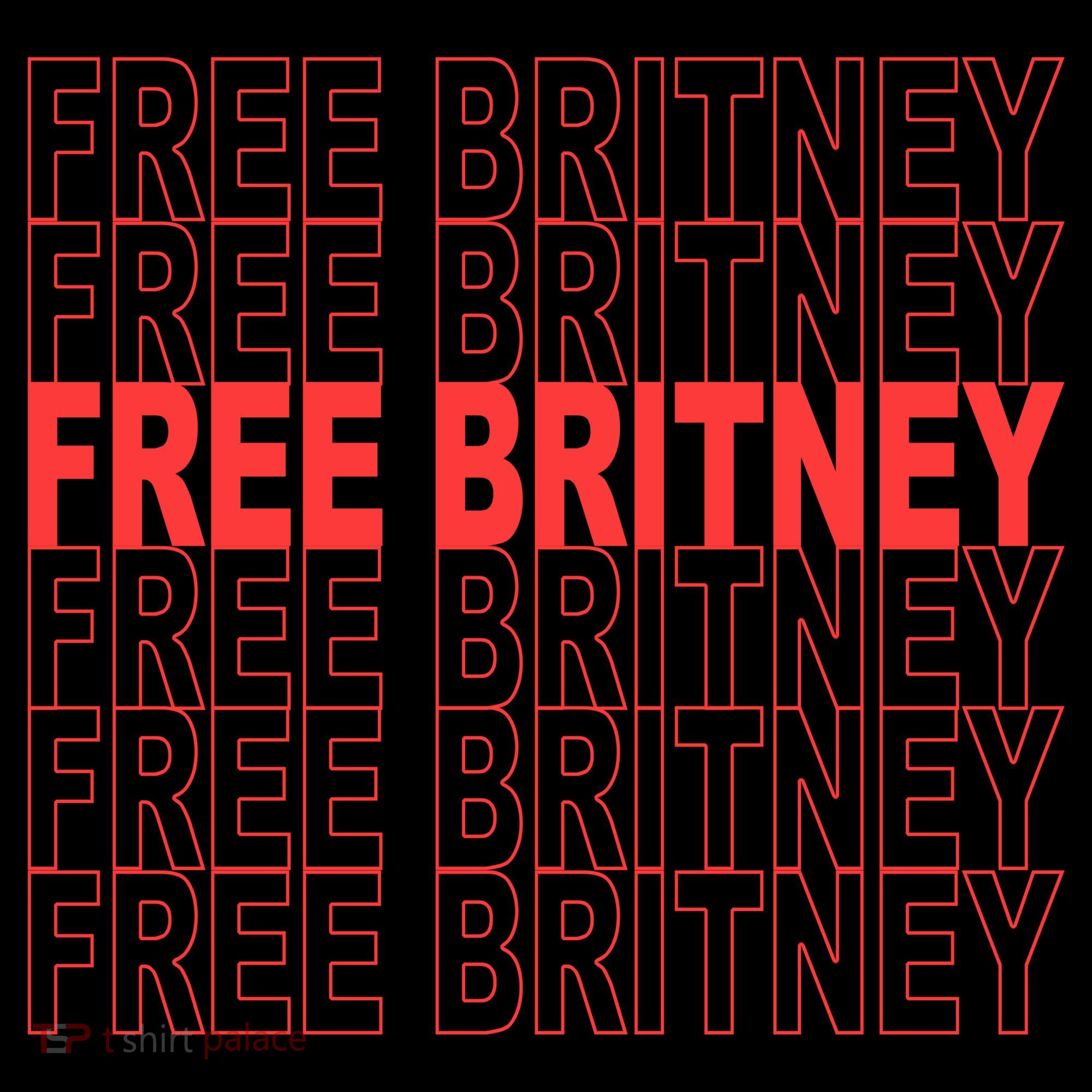 Free Britney Bag Logo Toddler Hoodie