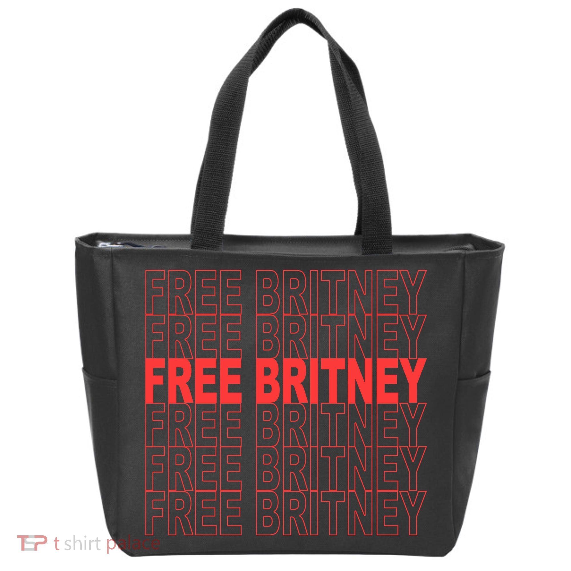Free Britney Bag Logo Tote Bag