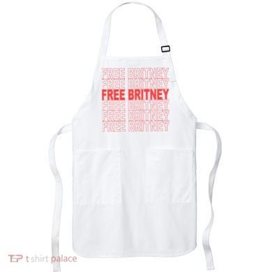 Free Britney Bag Logo Apron