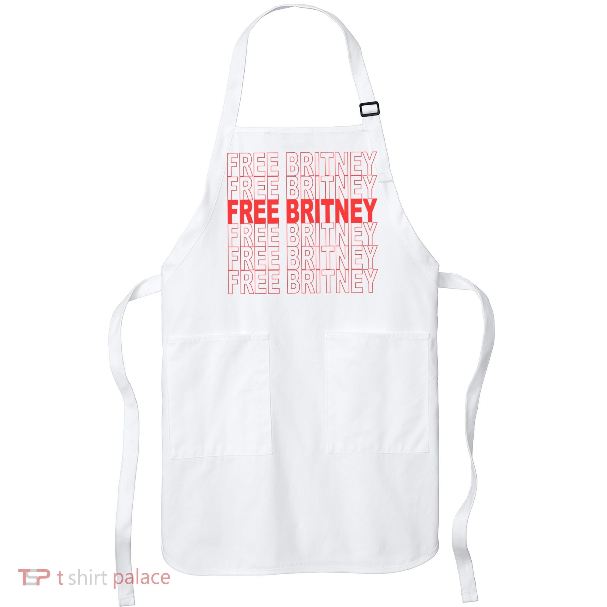 Free Britney Bag Logo Apron