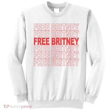 Free Britney Bag Logo Sweatshirt