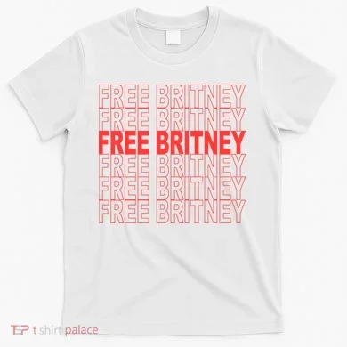 Free Britney Bag Logo T-Shirt