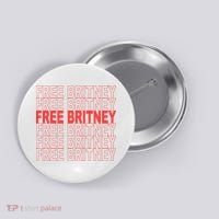 Free Britney Bag Logo Button thumb 0