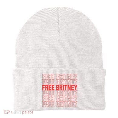 Free Britney Bag Logo Beanie