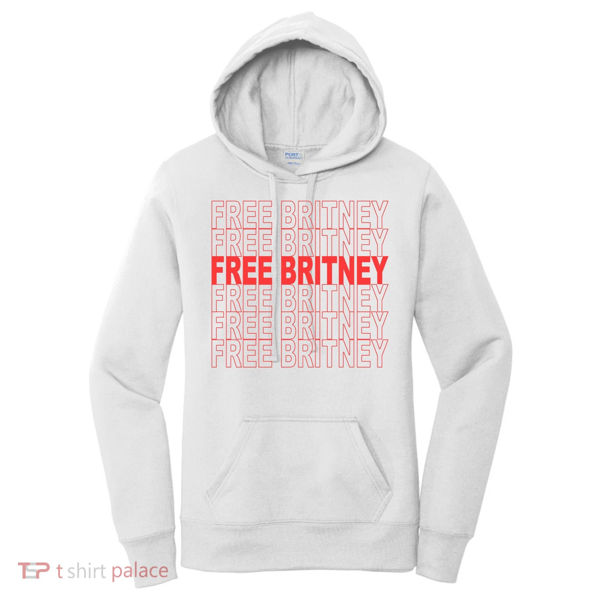 Free Britney Bag Logo Women's Hoodie