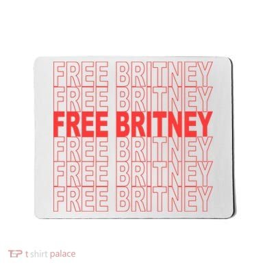 Free Britney Bag Logo Mousepad