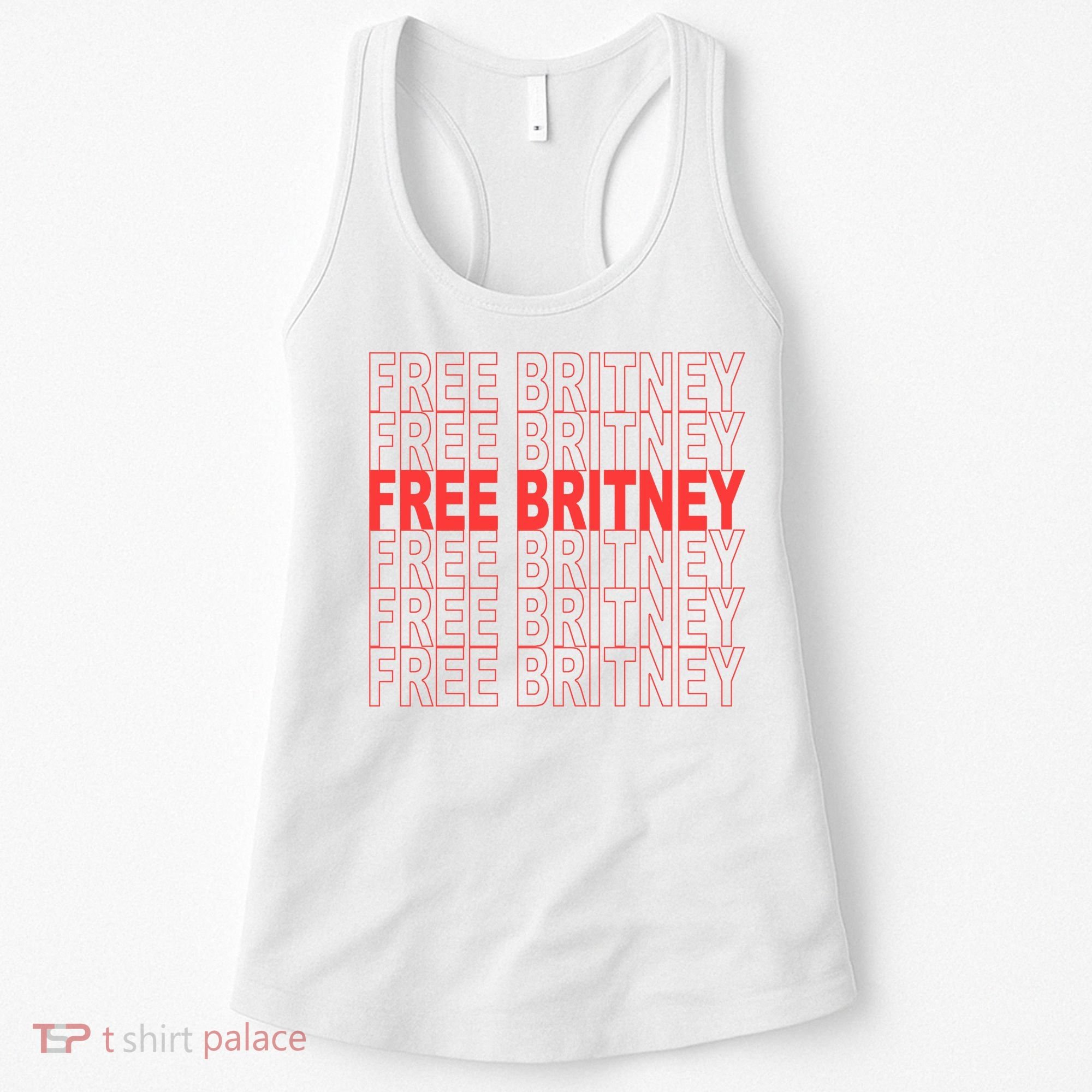 Free Britney Bag Logo Women's Tank Top