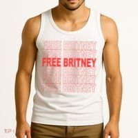 Free Britney Bag Logo Tank Top thumb 3