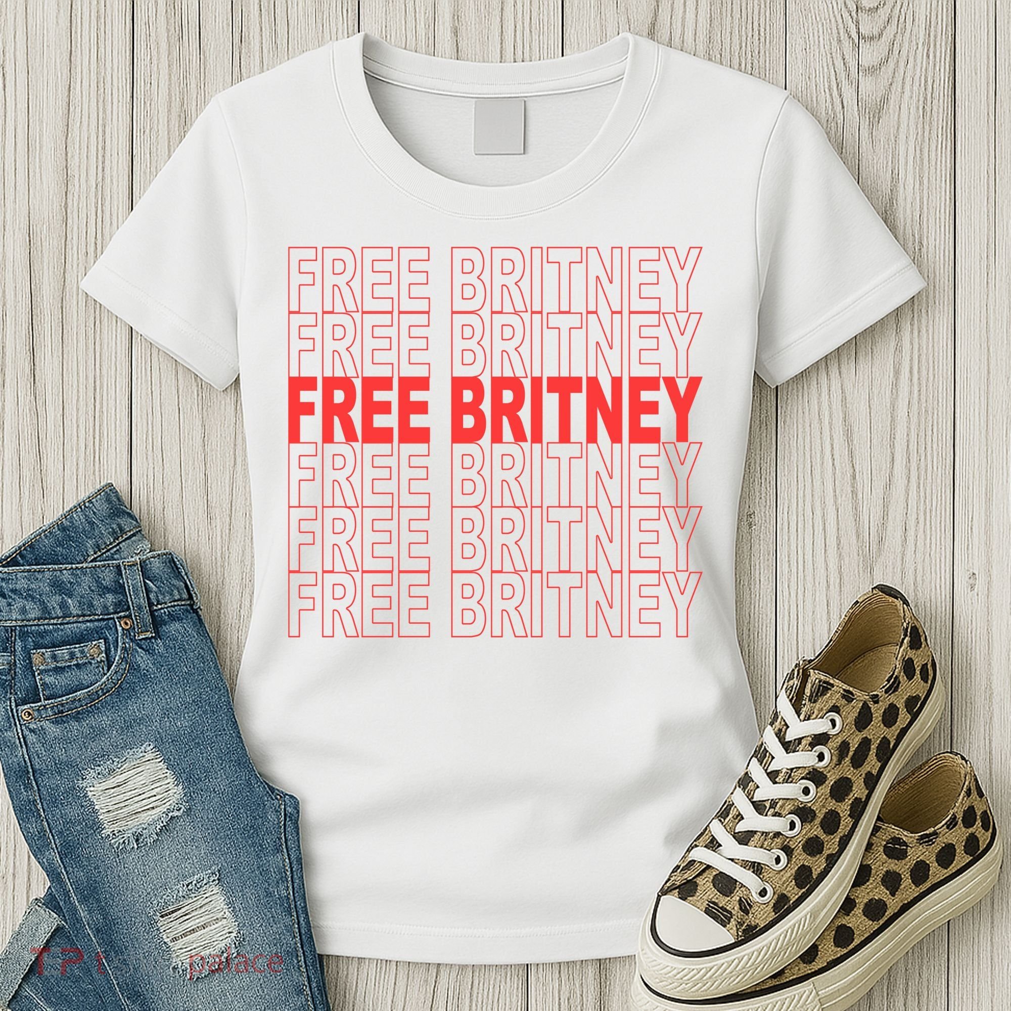 Free Britney Bag Logo Women's T-Shirt
