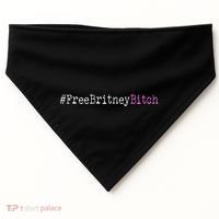 Free Britney B*tch Meme USA-Made Doggie Bandana thumb 0