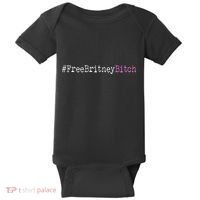 Free Britney B*tch Meme Baby Bodysuit thumb 0