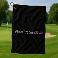 Free Britney B*tch Meme Golf Towel thumb 1
