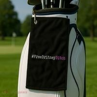 Free Britney B*tch Meme Golf Towel thumb 2