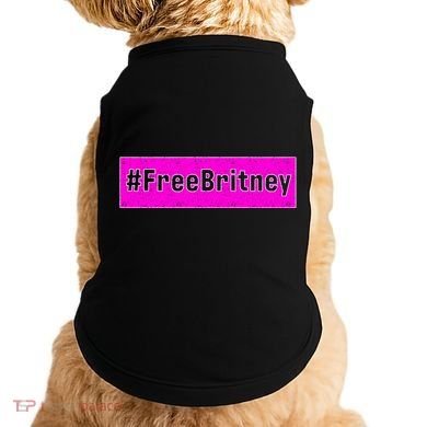 Free Britney Hashtag FreeBritney Doggie Tank