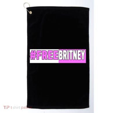 Free Britney Help Save Her Golf Towel