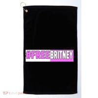 Free Britney Help Save Her Golf Towel thumb 0