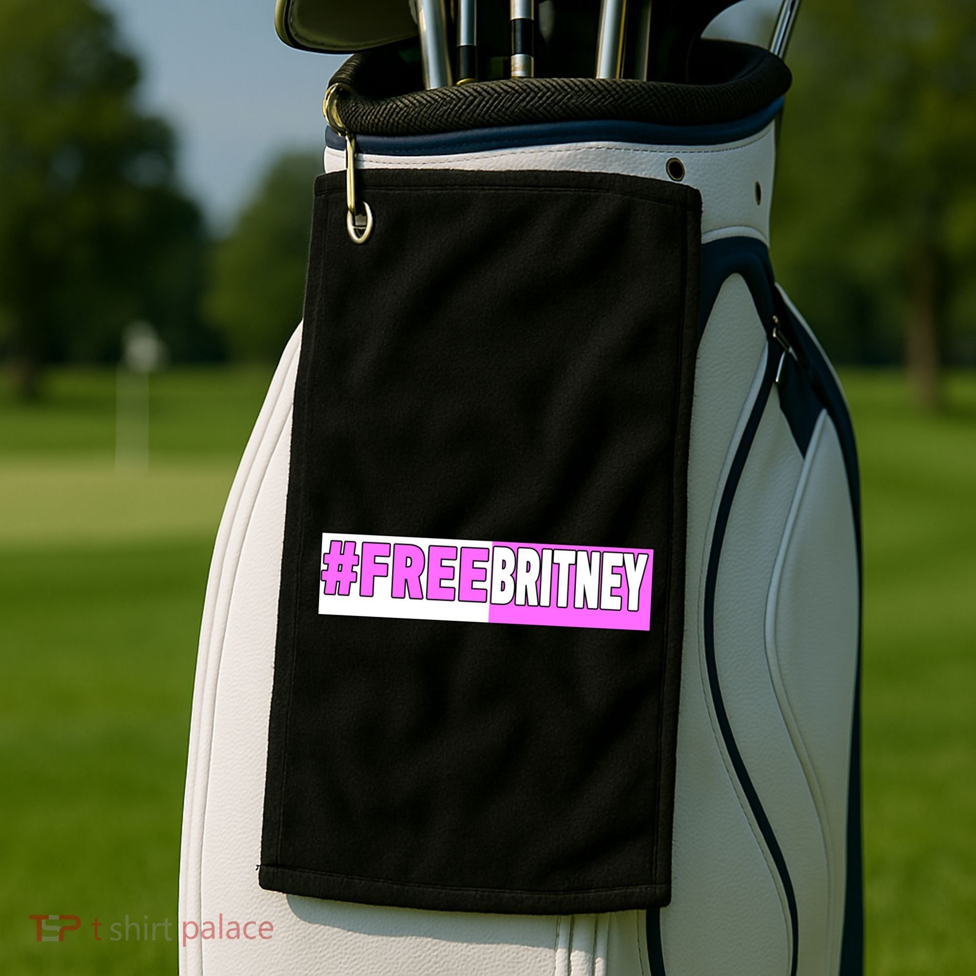 Free Britney Help Save Her Golf Towel
