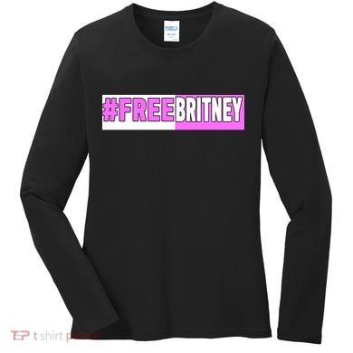 Free Britney Help Save Her Women's Long Sleeve Shirt