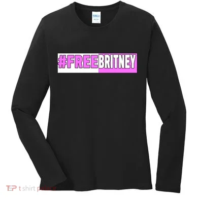Free Britney Help Save Her Women's Long Sleeve Shirt