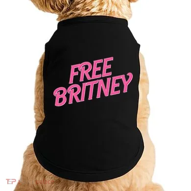 Free Britney Logo Doggie Tank