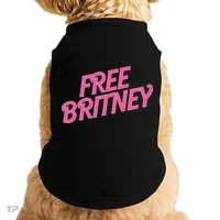 Free Britney Logo Doggie Tank thumb 0