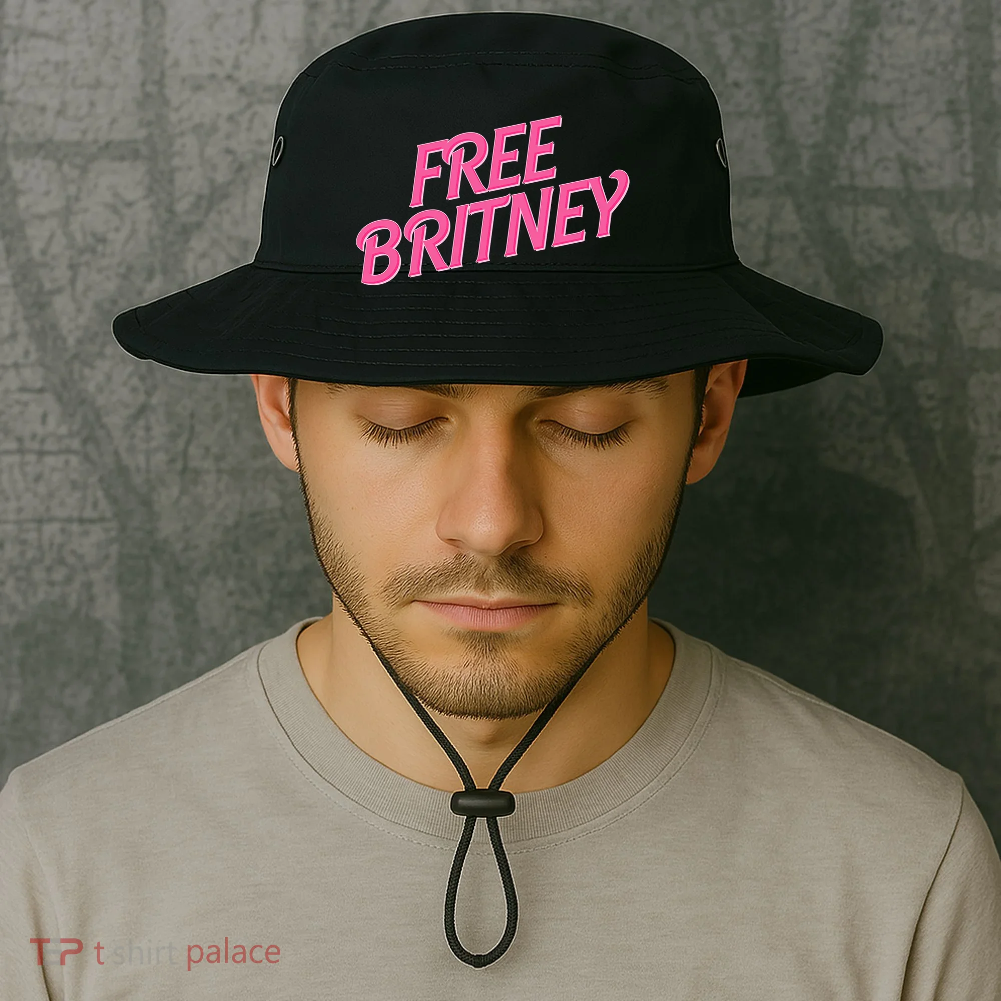 Free Britney Logo Bucket Hat
