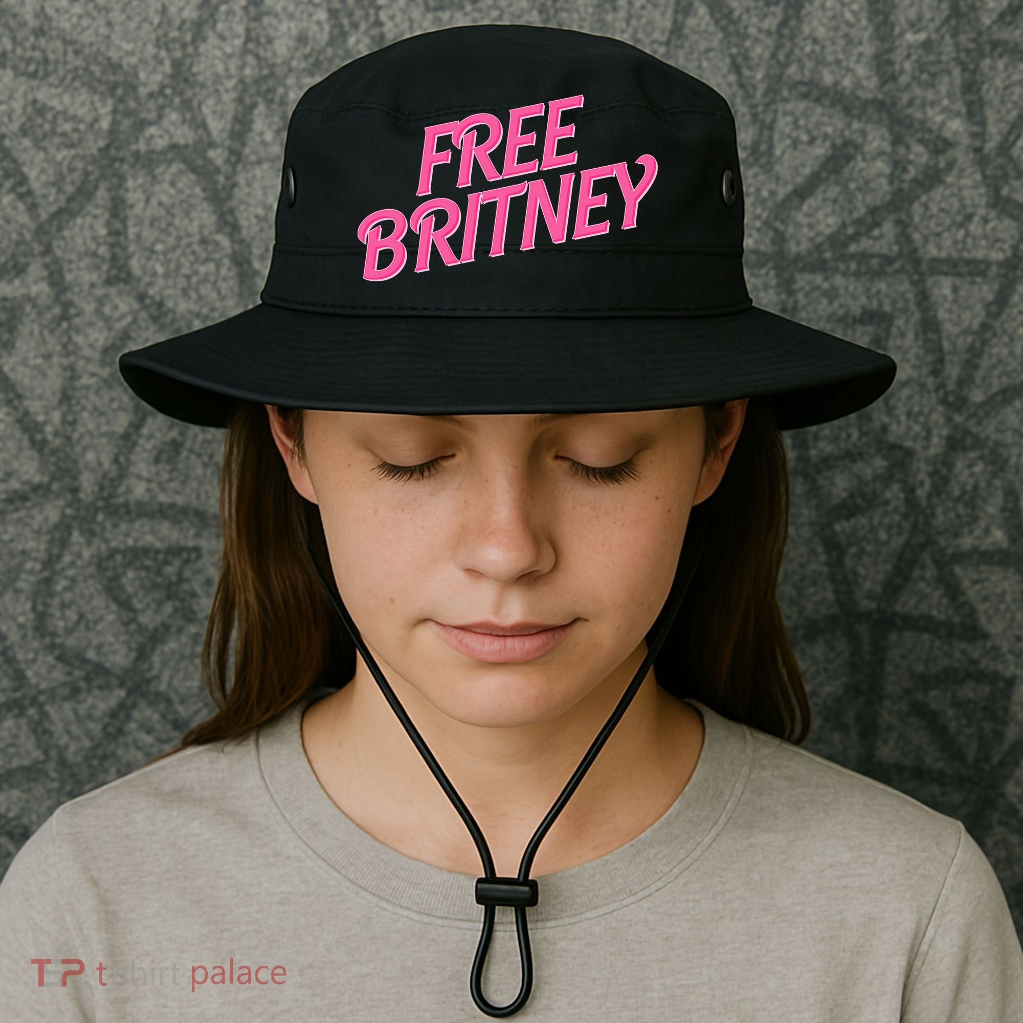 Free Britney Logo Bucket Hat