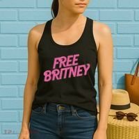 Free Britney Logo Women's Tank Top thumb 2