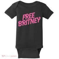 Free Britney Logo Baby Bodysuit thumb 0