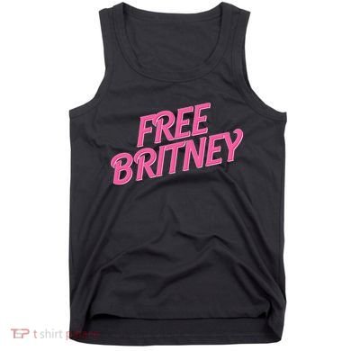 Free Britney Logo Tank Top