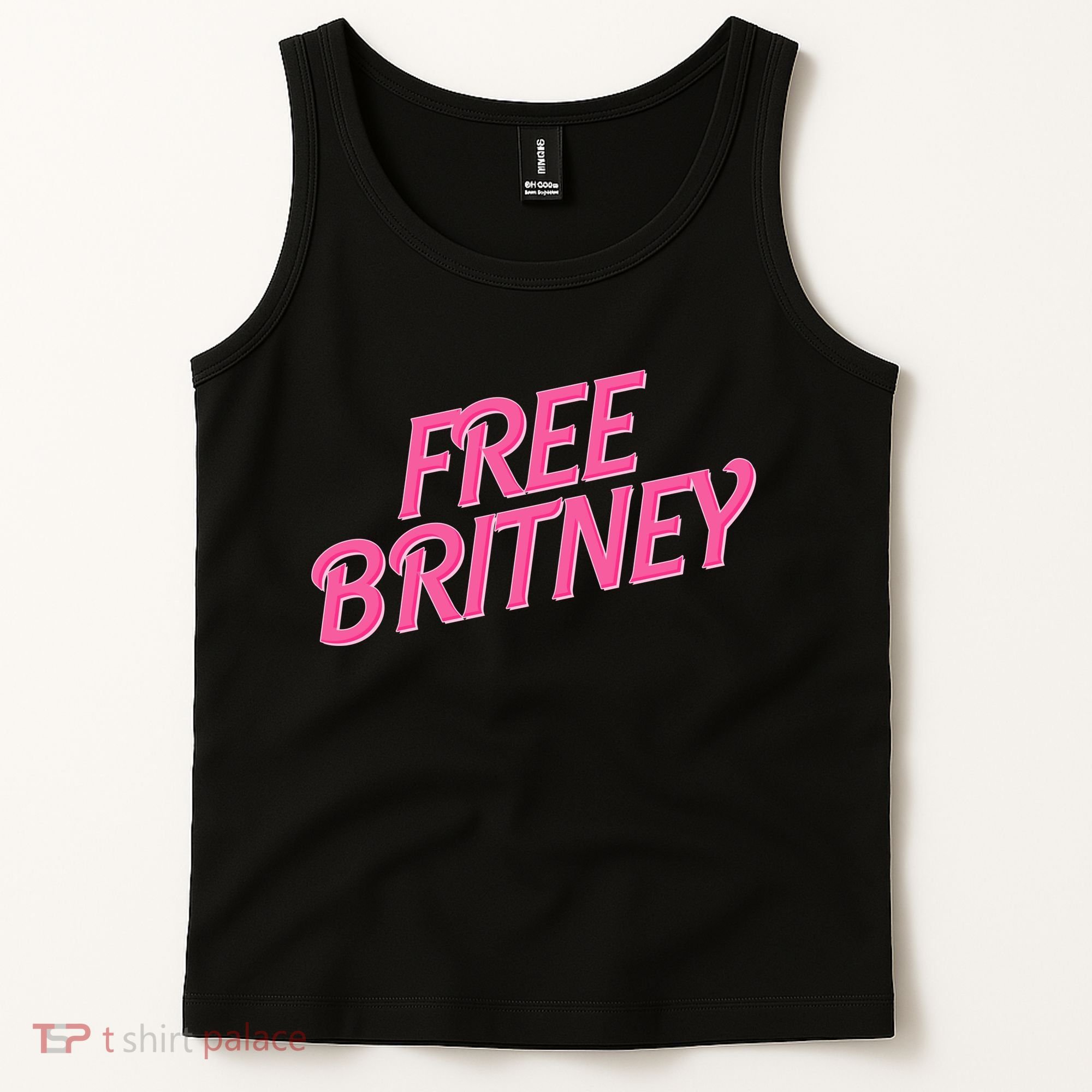 Free Britney Logo Tank Top