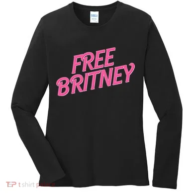 Free Britney Logo Women's Long Sleeve Shirt