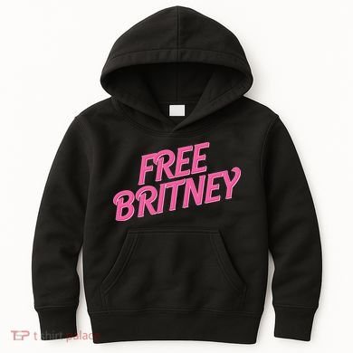 Free Britney Logo Kids Hoodie
