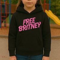 Free Britney Logo Kids Hoodie thumb 3