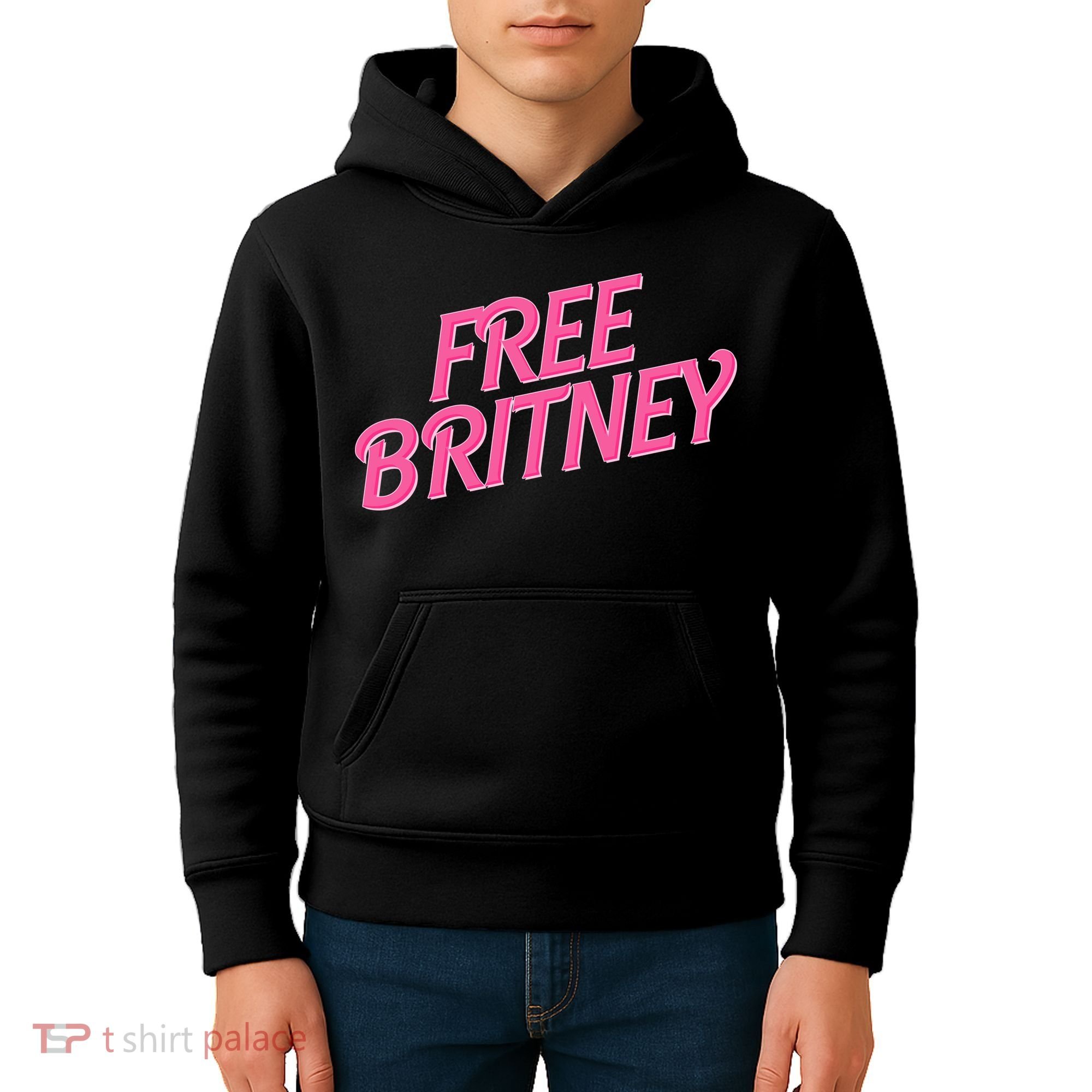 Free Britney Logo Kids Hoodie