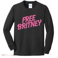 Free Britney Logo Kids Long Sleeve Shirt thumb 0