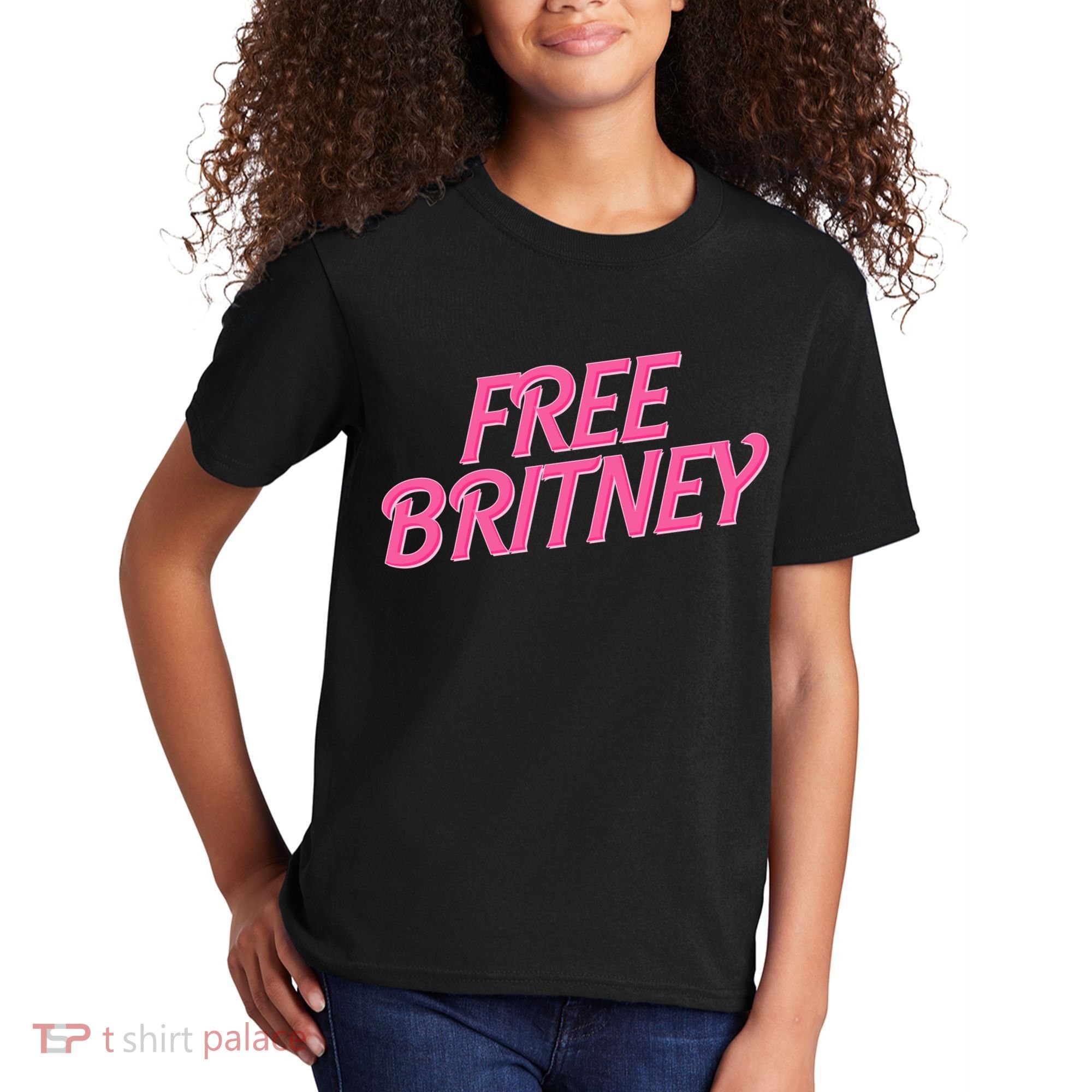 Free Britney Logo Kids T-Shirt