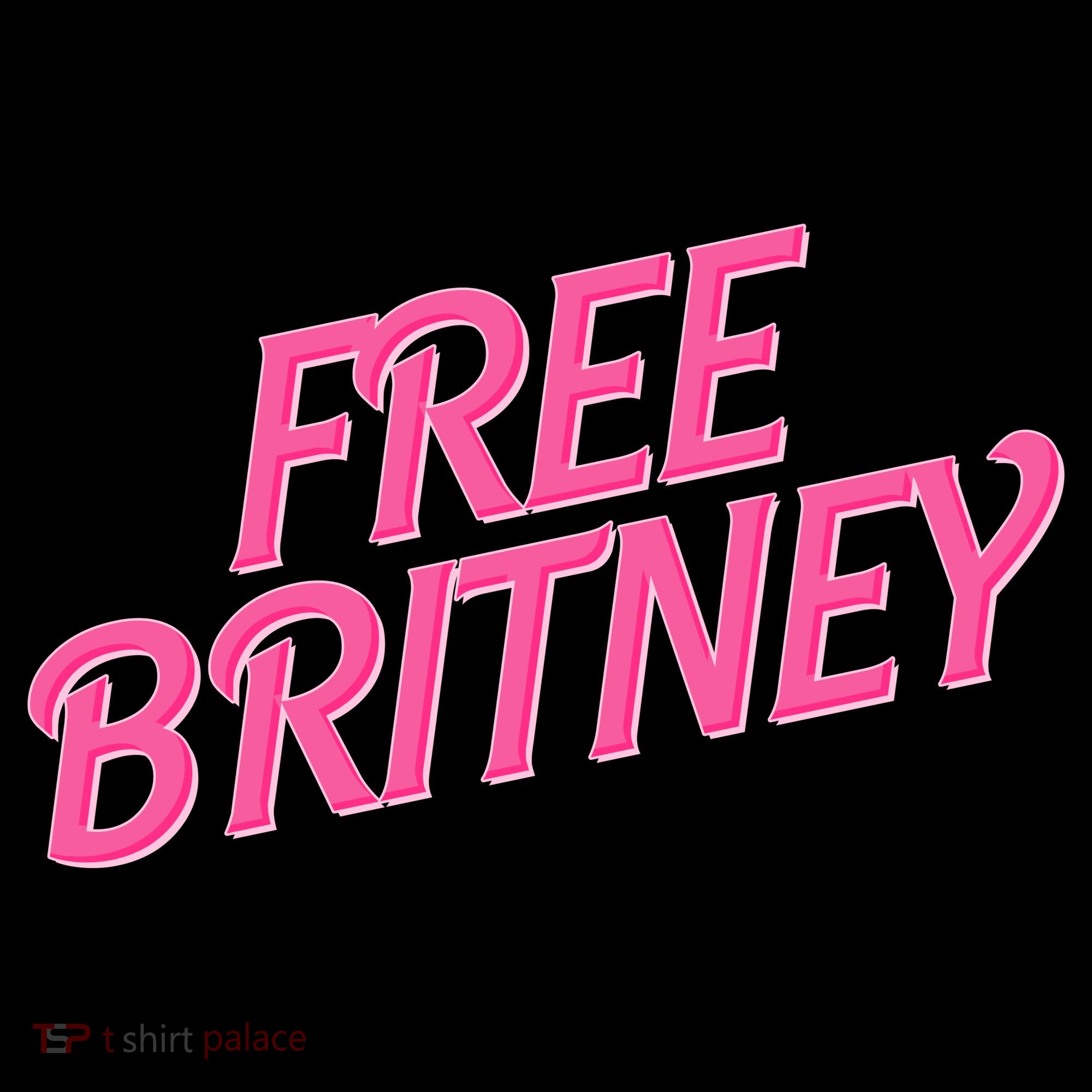 Free Britney Logo Kids T-Shirt