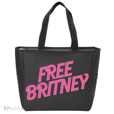 Free Britney Logo Tote Bag