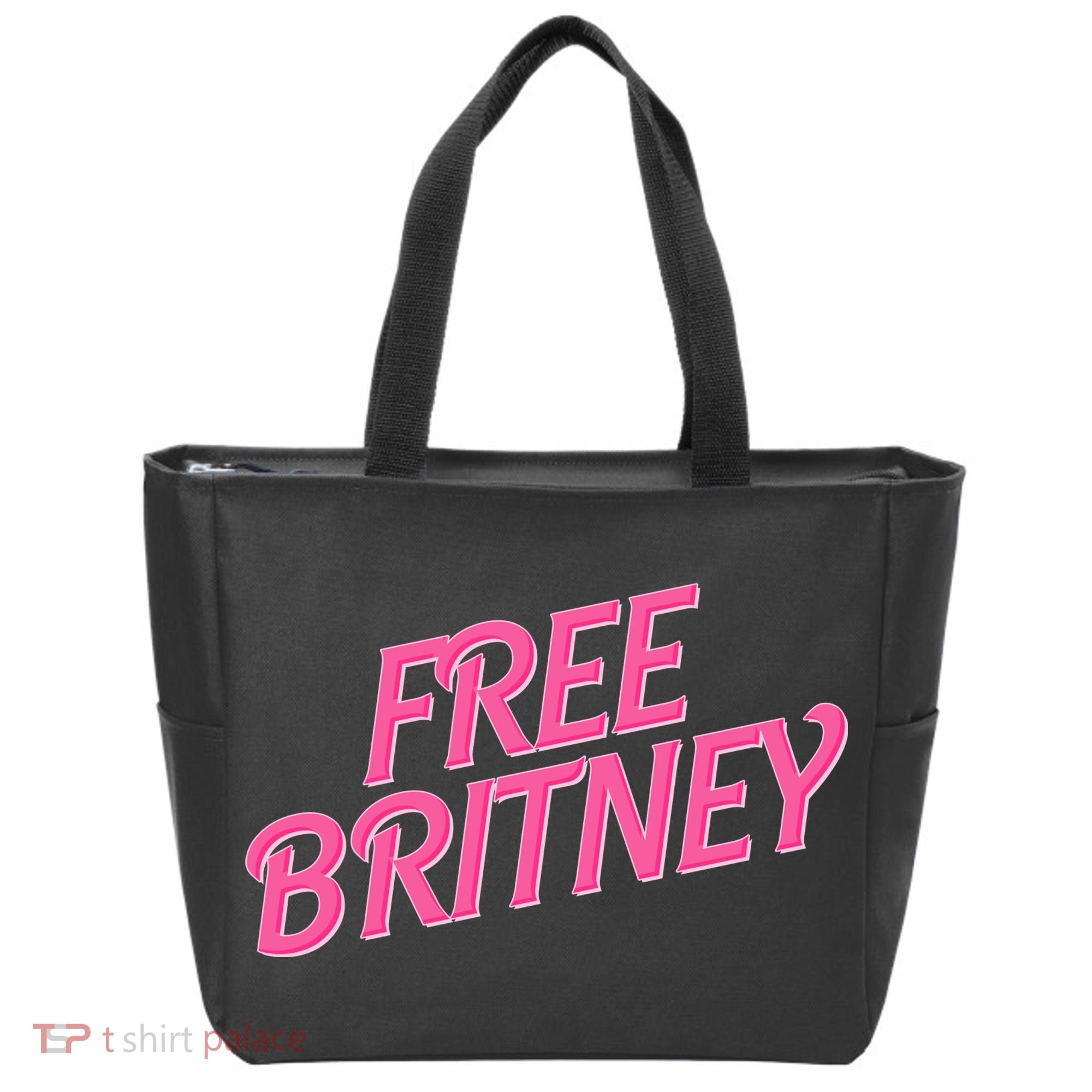 Free Britney Logo Tote Bag