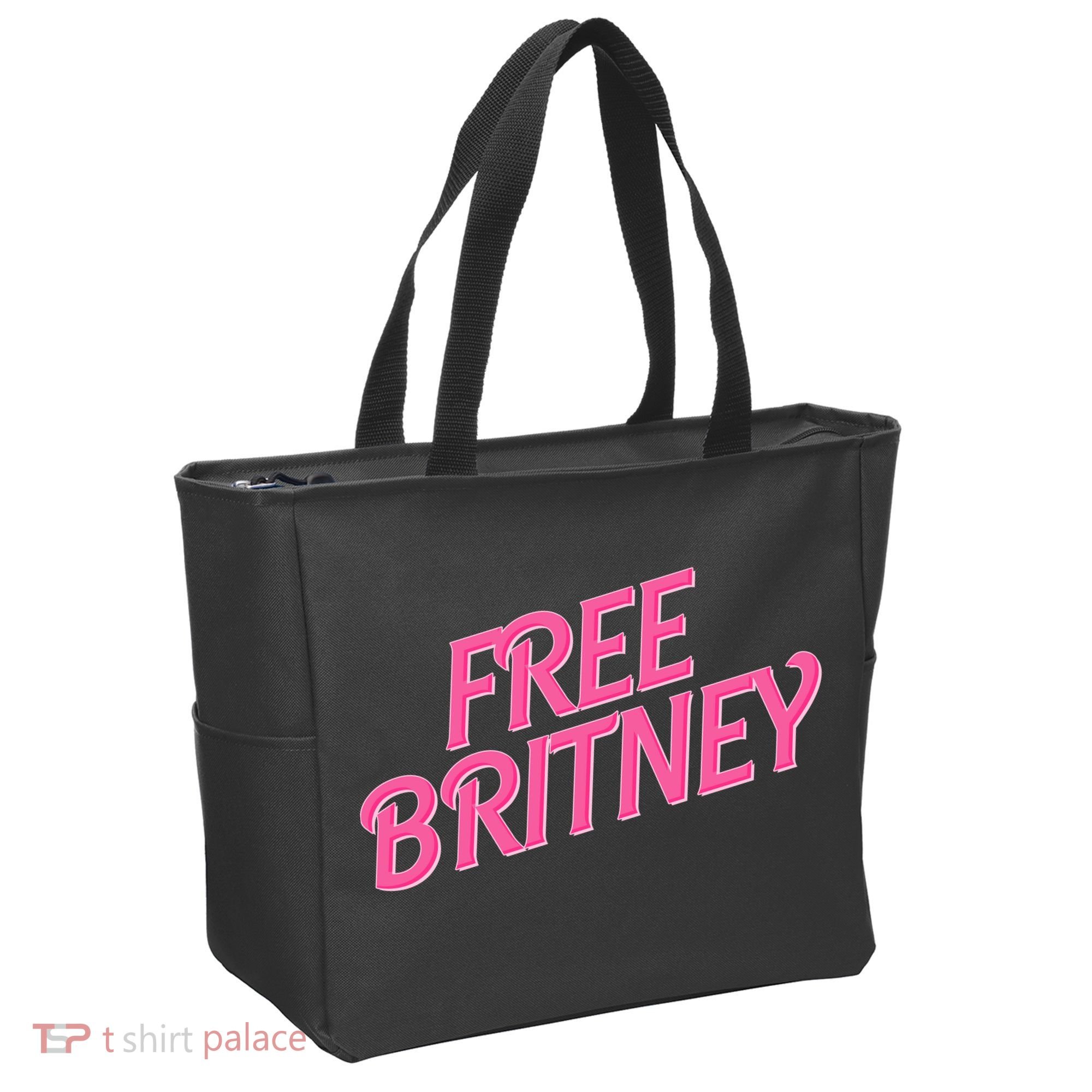 Free Britney Logo Tote Bag